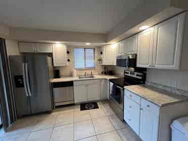 Fully furnished coastal townhouse