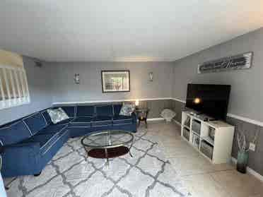Fully furnished coastal townhouse