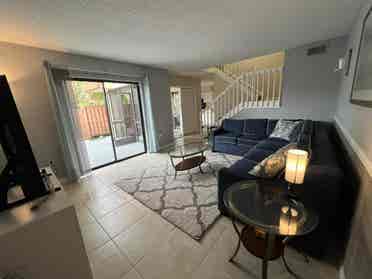 Fully furnished coastal townhouse
