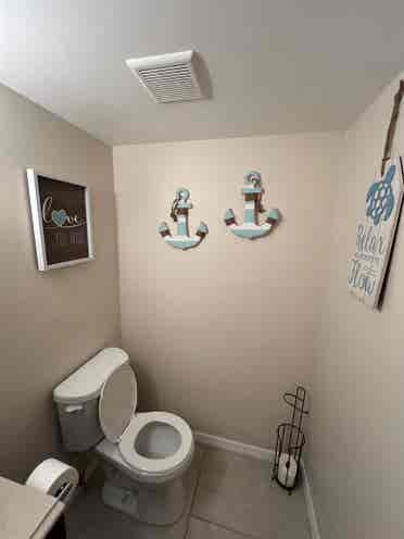 Fully furnished coastal townhouse