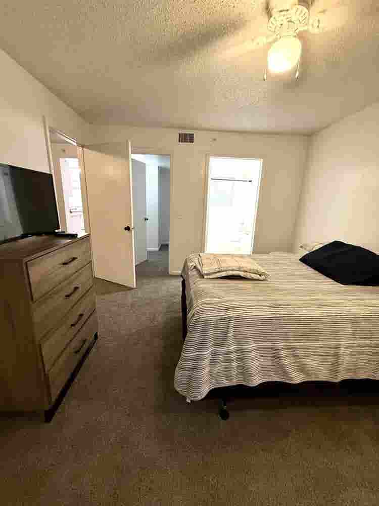 Private Bed & Bathroom
