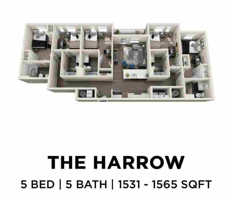 Private room for rent