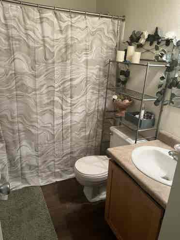 Bedroom and Private bathroom