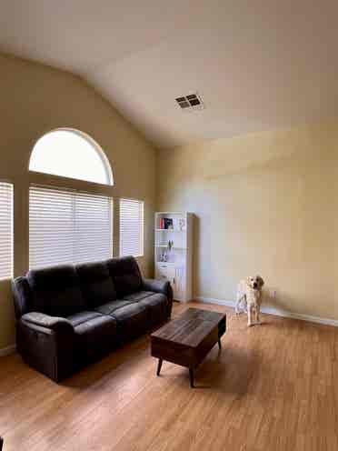 Fully furnished room with parking