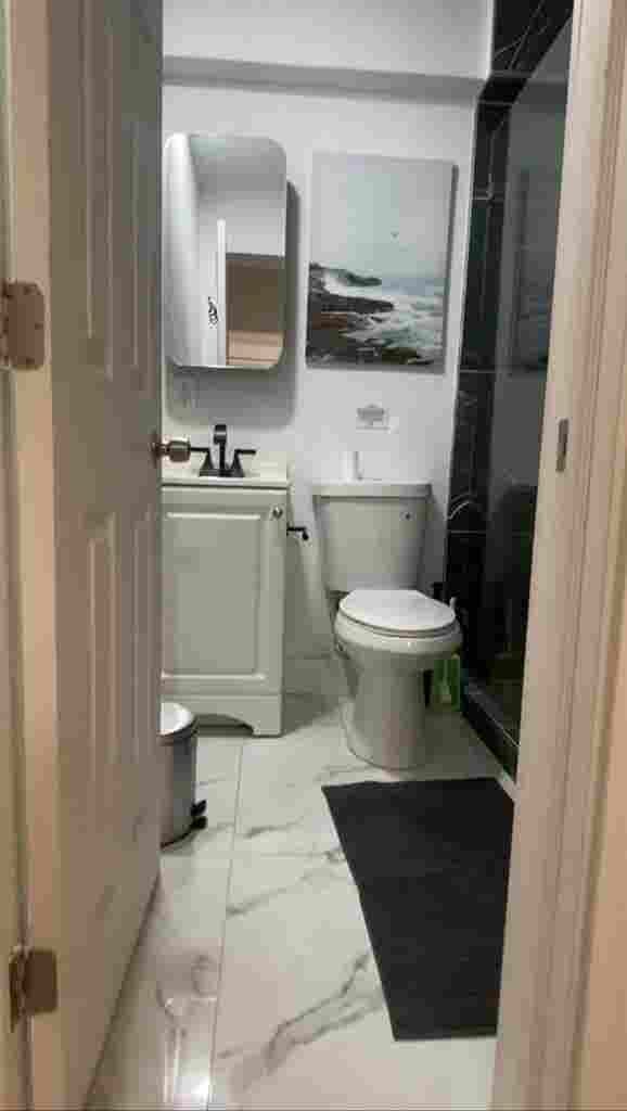 Room with private bathroom