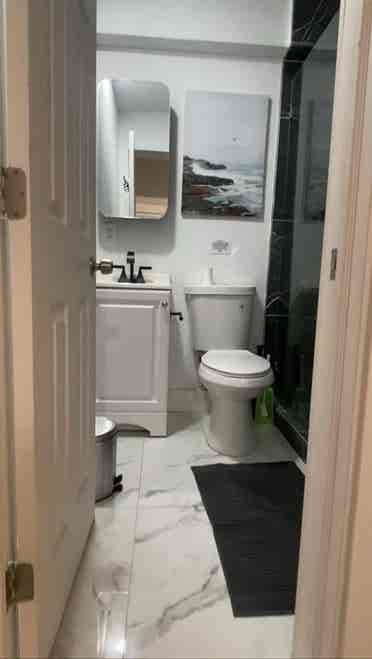 Room with private bathroom 