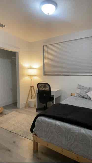 Room with private bathroom 