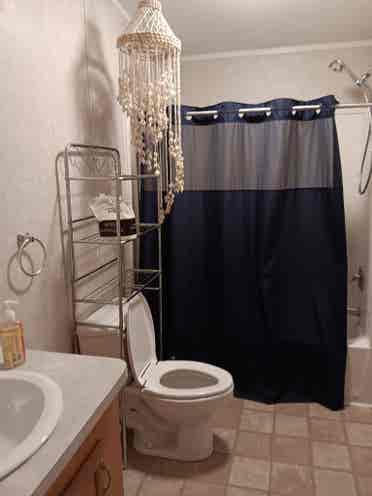 One room with private bath