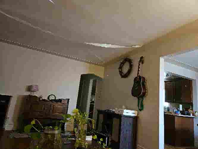 1 upstairs room in a large house.