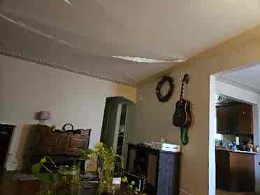 1 upstairs room in a large house.