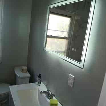 Renting newly renovated rooms.