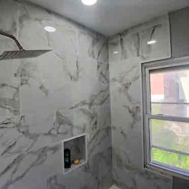 Renting newly renovated rooms.