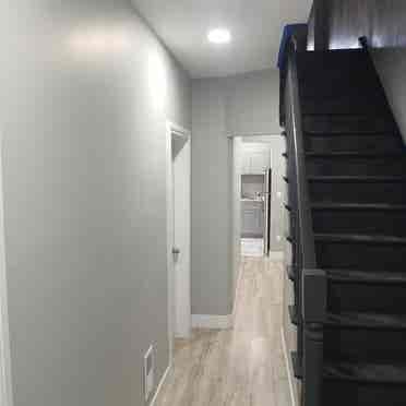 Renting newly renovated rooms.