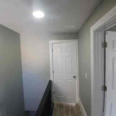 Renting newly renovated rooms.