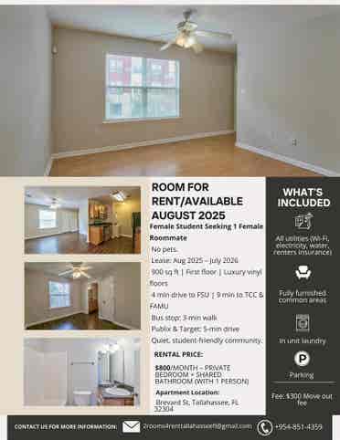 🏡  Room for Rent