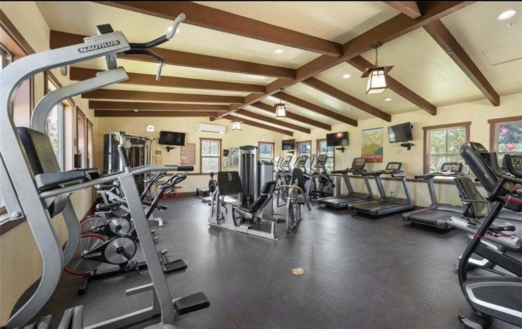 Room with shared bathroom