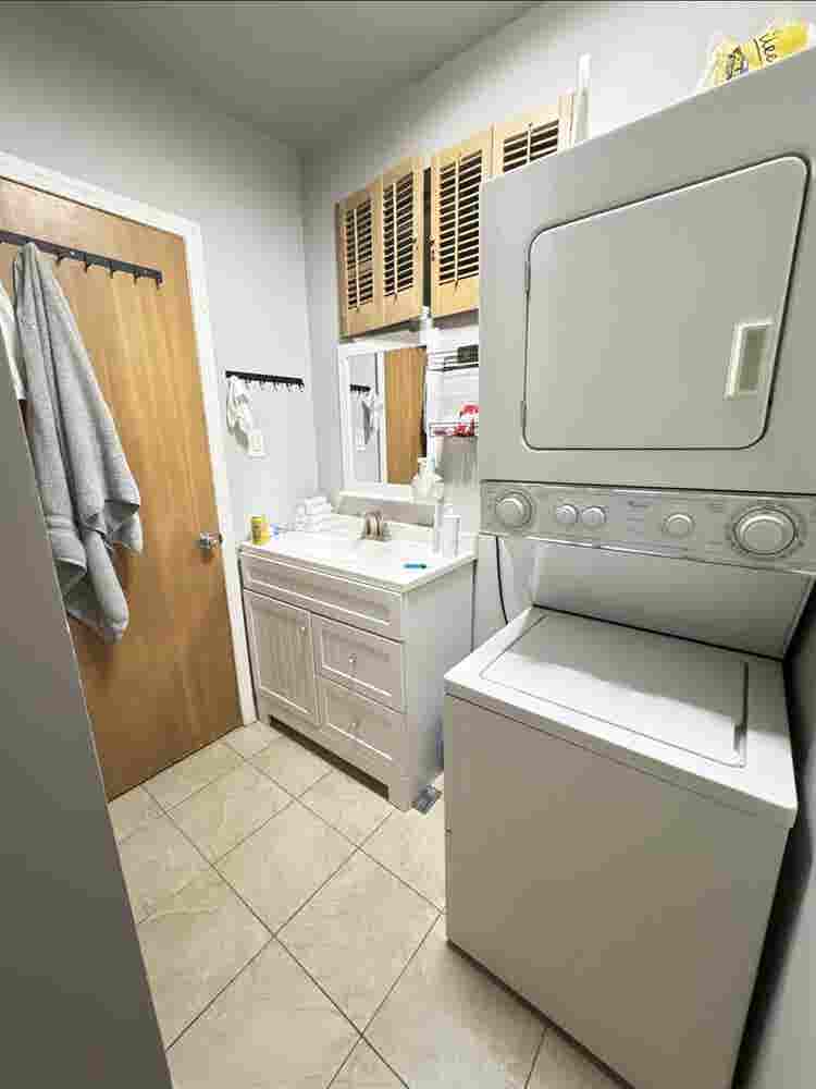 Room in House, backyard grill.