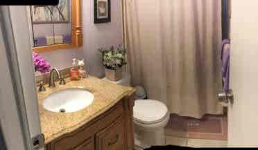 Private room/private bath for rent