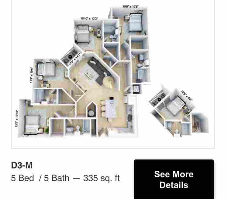 The  apartment at UCF
