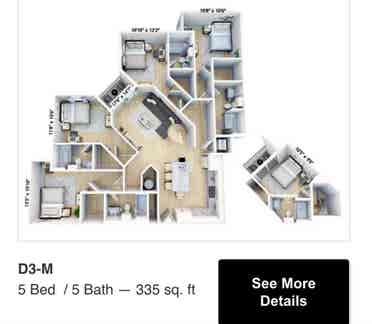 The  apartment at UCF