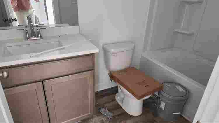 bathroom available