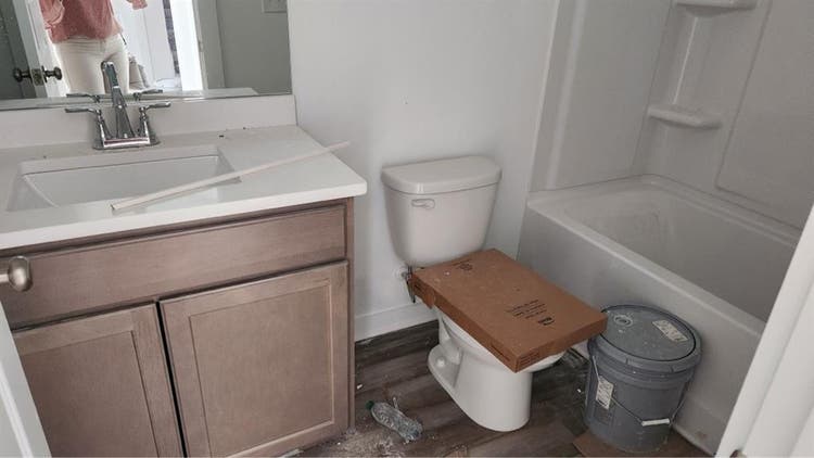 bathroom available