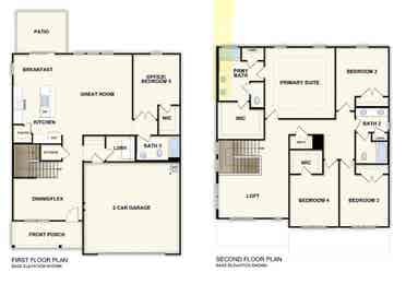2 Rooms in Spacious 5 Bedroom