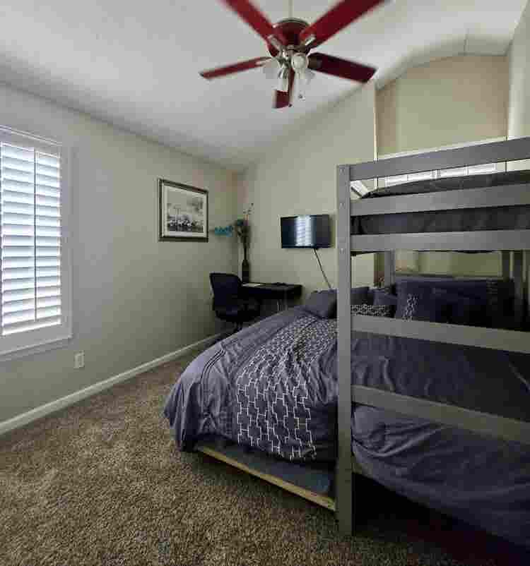 King size Bed  with workstation