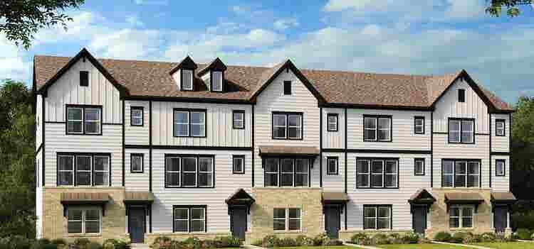 Rent - 3 BHK New Town Home End Unit