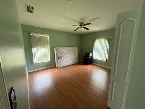 Private Large bedroom and bathroom.