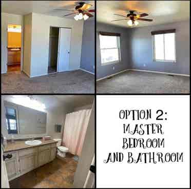 Two room options available