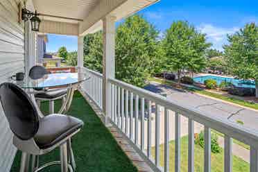 King Master BR suite Garden Home