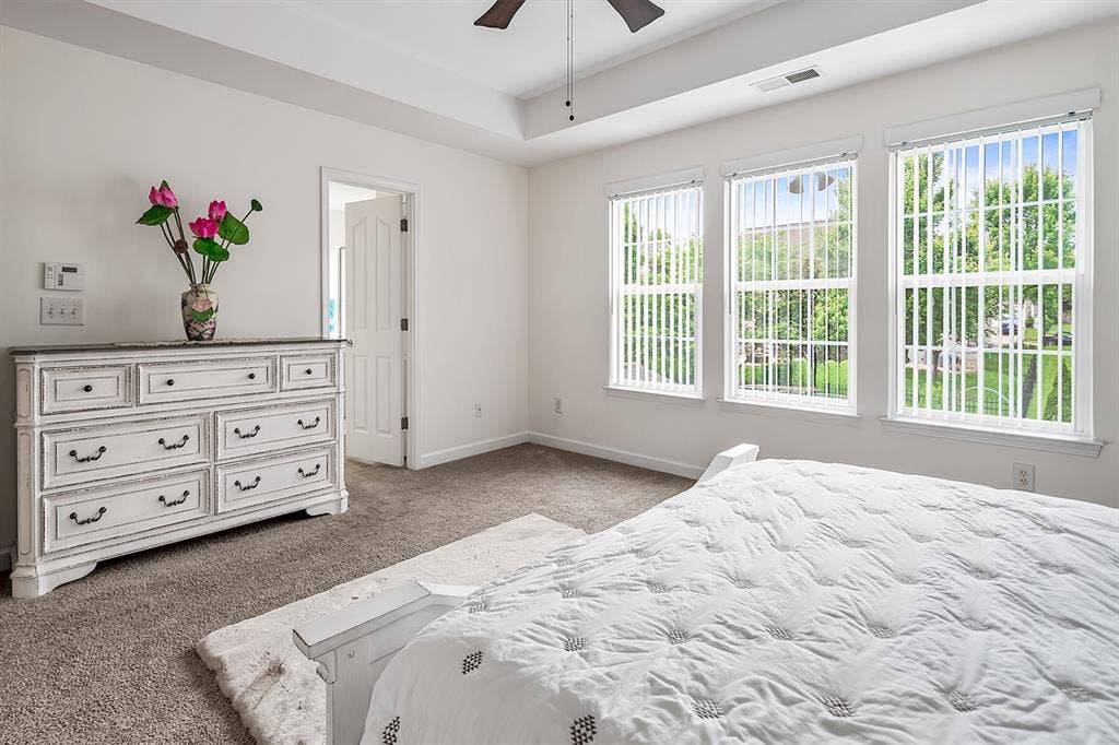 King Master BR suite Garden Home