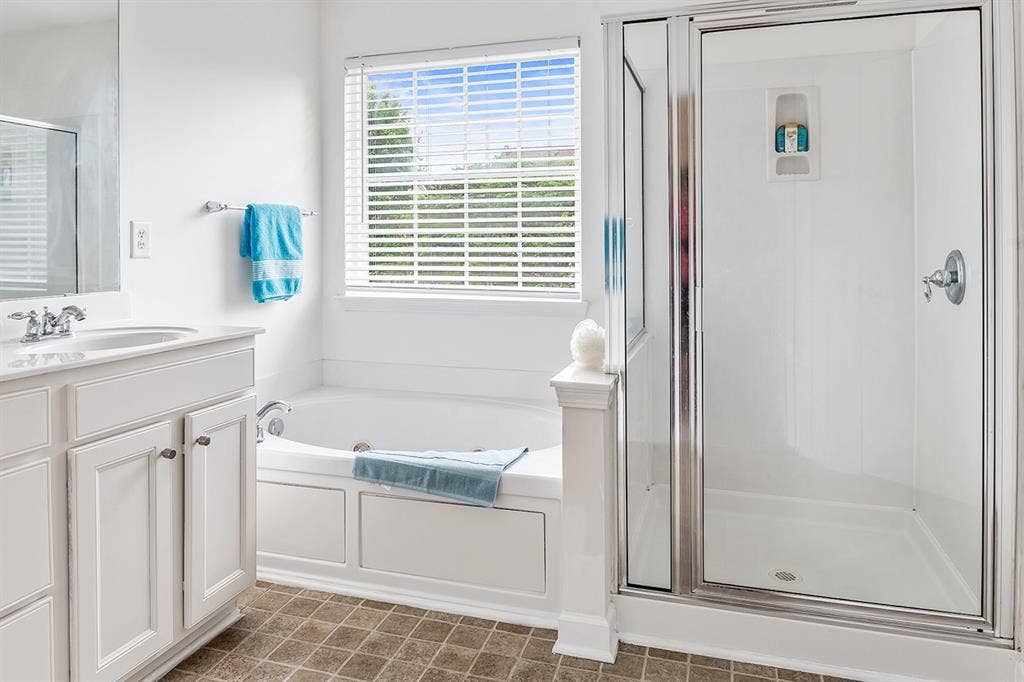King Master BR suite Garden Home