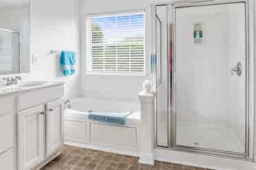 King Master BR suite Garden Home