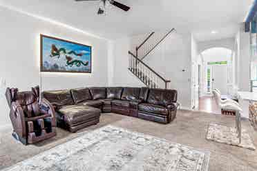 King Master BR suite Garden Home