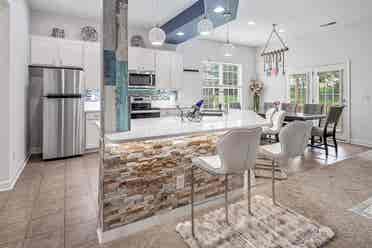 King Master BR suite Garden Home