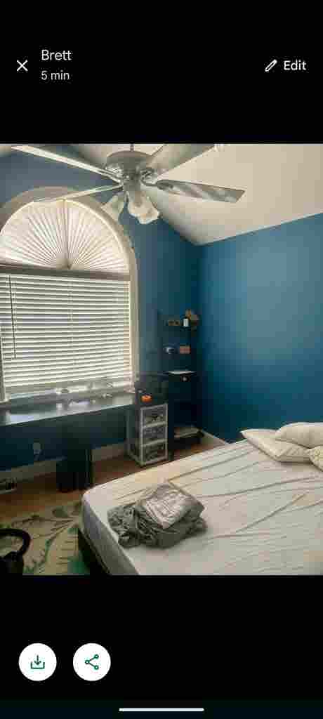 Nice private bedroom & bath