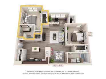 Private Bedroom & Bathroom