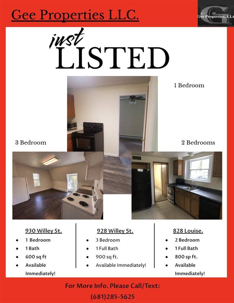 2 bedroom downtownMorgantown