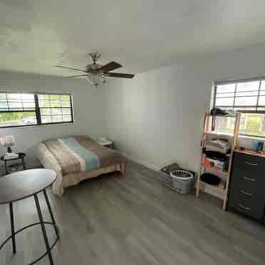 Furnished bedroom available