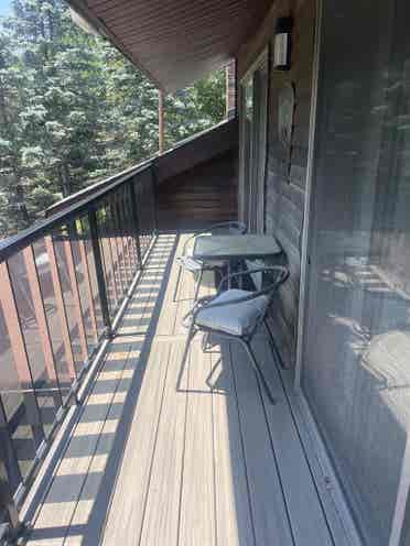Fully furnished room walk in closet