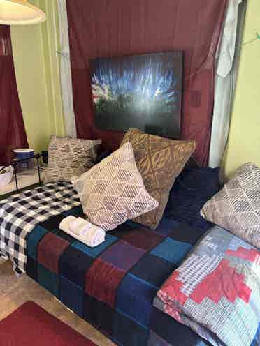 Simple lodging featuring fab sunset