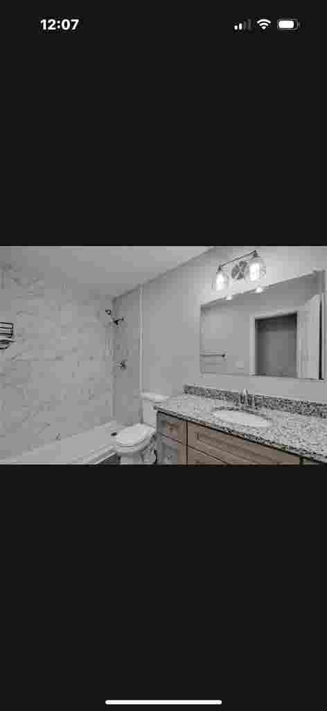 Master bedroom with private bath