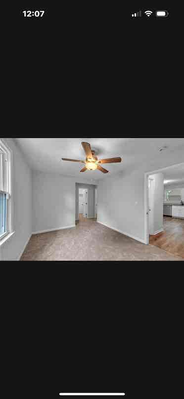 Master bedroom with private bath