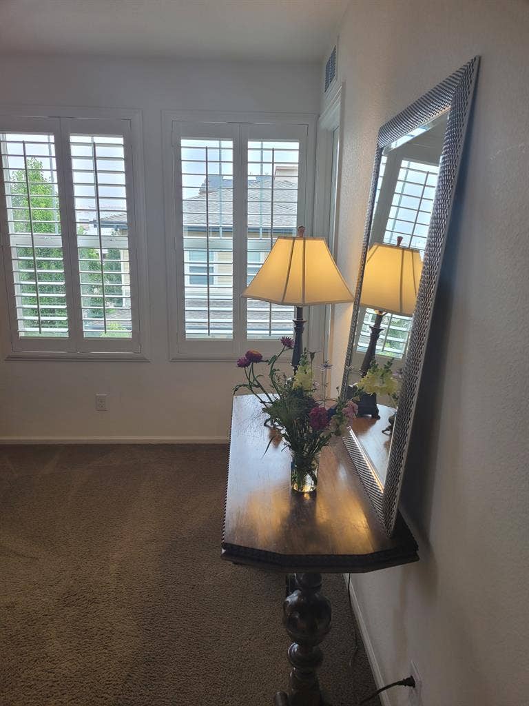 Master bedroom available