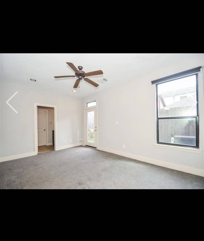Private room for rent