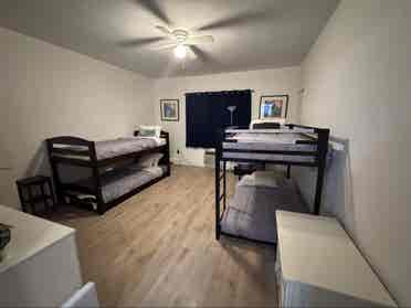 Private and shared room