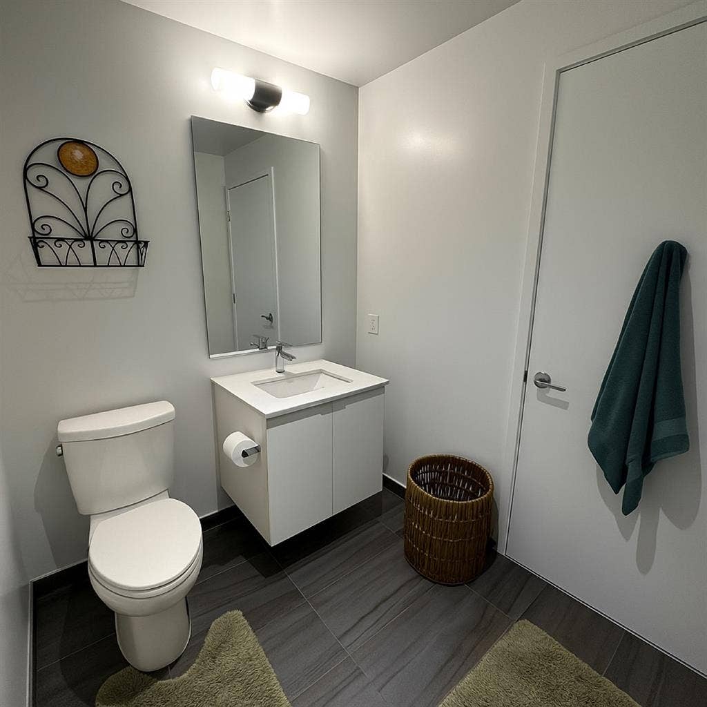 BATH in a Bed 2 Bath Condo