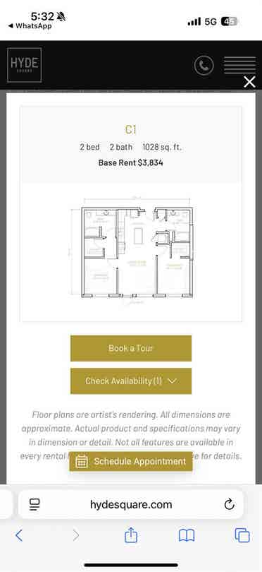 Bath Apartment available